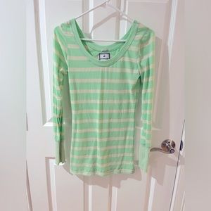 New without tag. Madewell striped crew neck — fitted